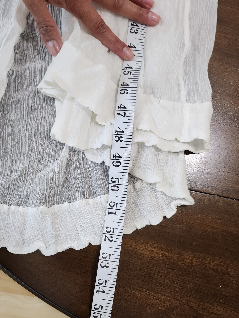 Free People Sheer Vintage-Inspired Button-Front Maxi Dress - Picture 8 of 8